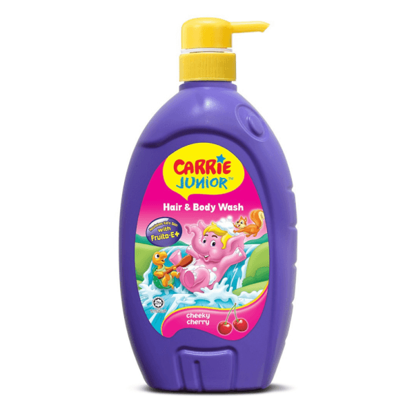 Combo 2 Tắm gội toàn thân Carrie Junior - hương Cherry 700G
