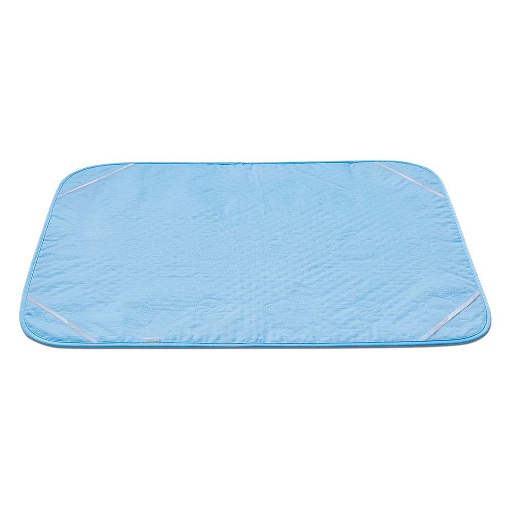 Tấm lót chống thấm 4 lớp Vietmat size 70x100 màu xanh