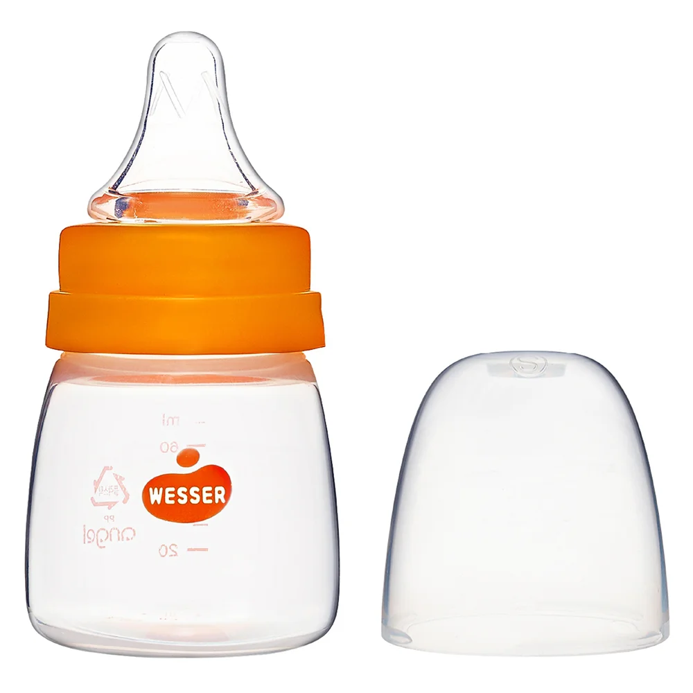 Bình sữa Wesser nhựa PP BPA Free cổ hẹp 60ml