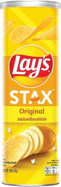 Snack Lay's Stax Thái vị Tự Nhiên