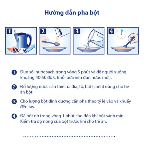 Sản phẩm dinh dưỡng chế biến từ ngũ cốc cho trẻ từ 6-36 tháng tuổi (Bột ngũ cốc Yến mạch, Táo tây hữu cơ chứa sữa) 250g