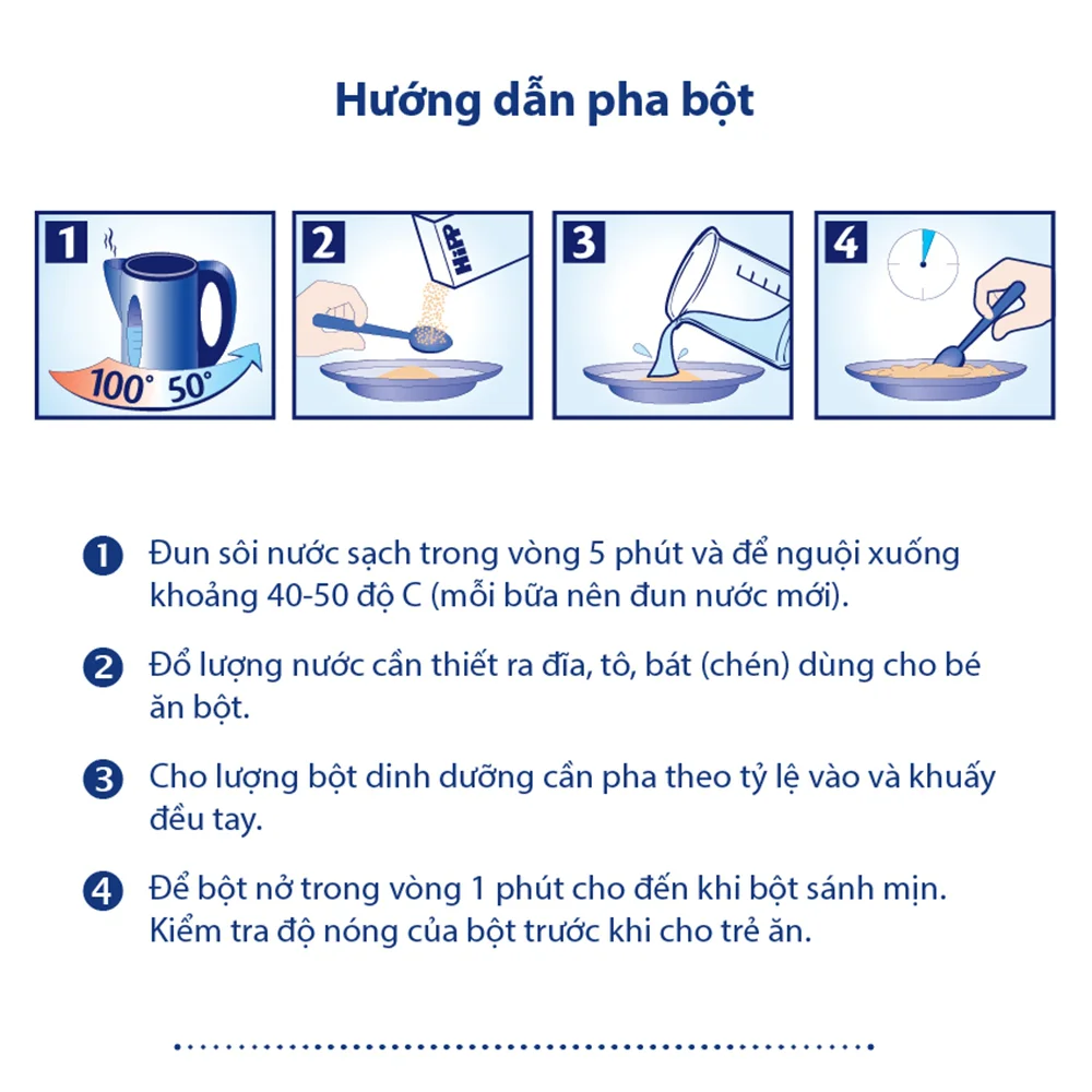 Bột dinh dưỡng HiPP ăn dặm khởi đầu