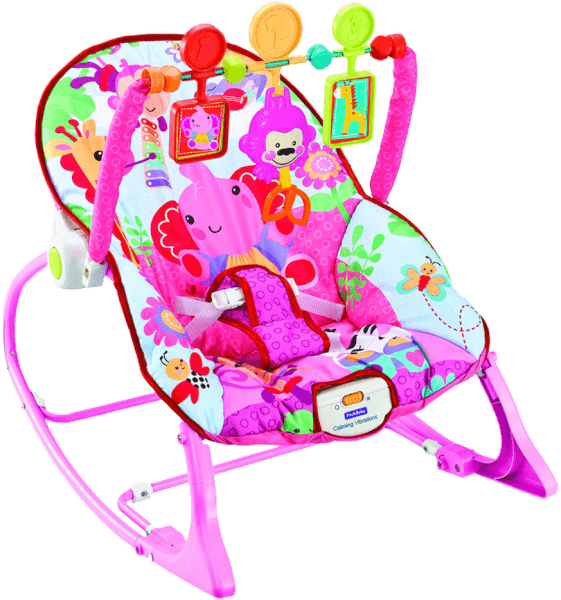 Ghế bập bênh họa tiết voi con 8617