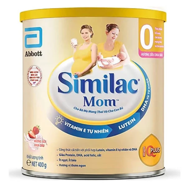 Similac Mom Hương sữa chua dâu 400g