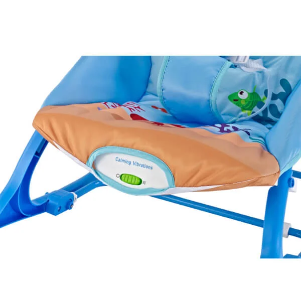 Ghế bập bênh ConCung Good họa tiết cá voi 8615-K (kèm pin)