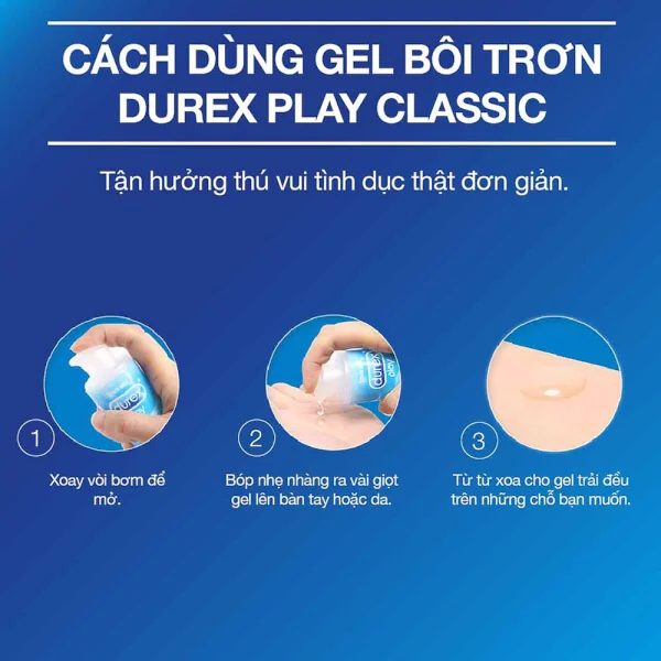 Gel bôi trơn Durex Play Classic 50ml