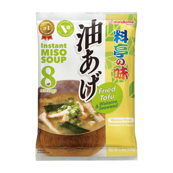 Soup Miso rong biển đậu hủ chiên chay ăn liền 152g