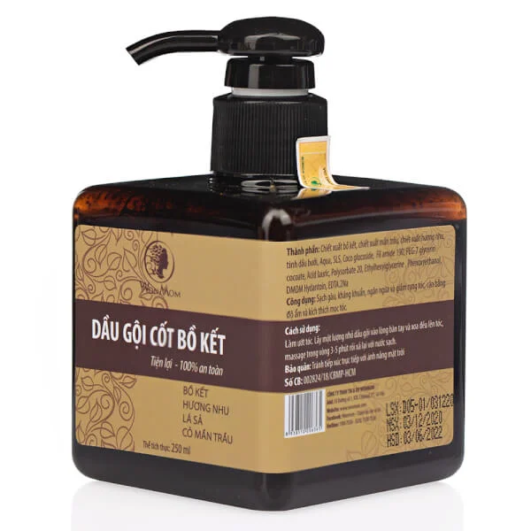 Dầu gội cốt bồ kết Wonmom 250ml