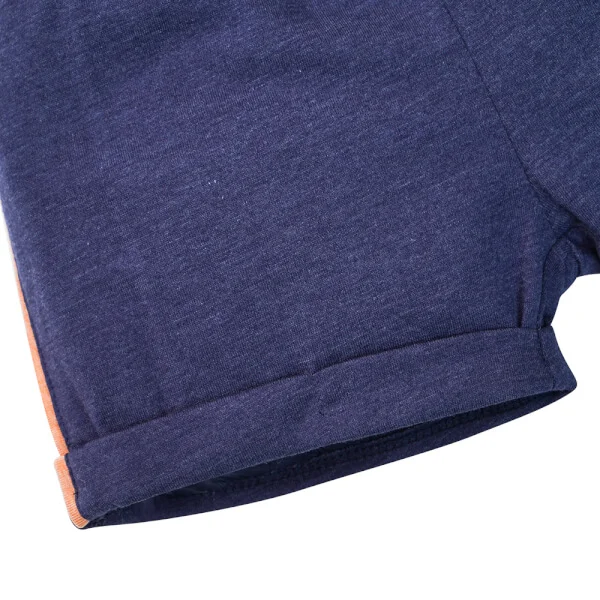 Bộ bé trai ngắn, bst bé dần Animo B1221013 (6M-3Y,Xanh)