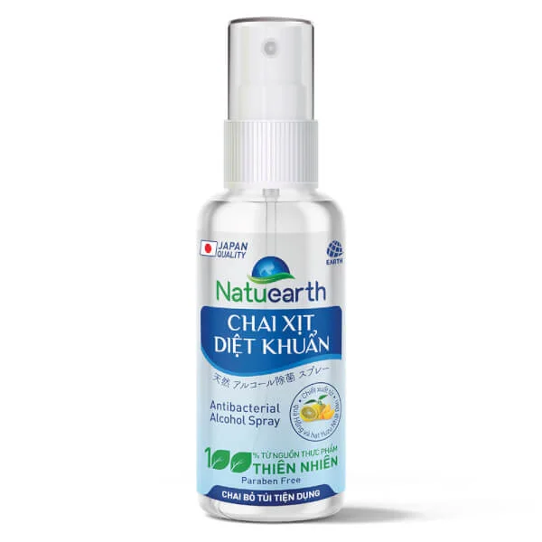 Xịt diệt khuẩn Natuearth 60ml