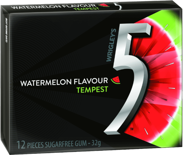 Kẹo Sing-gum không đường Số 5 Dưa hấu 32g