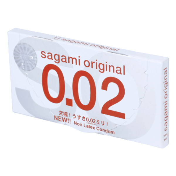 Bao cao su Sagami SAGAMI Original 0.02 hộp 2 cái