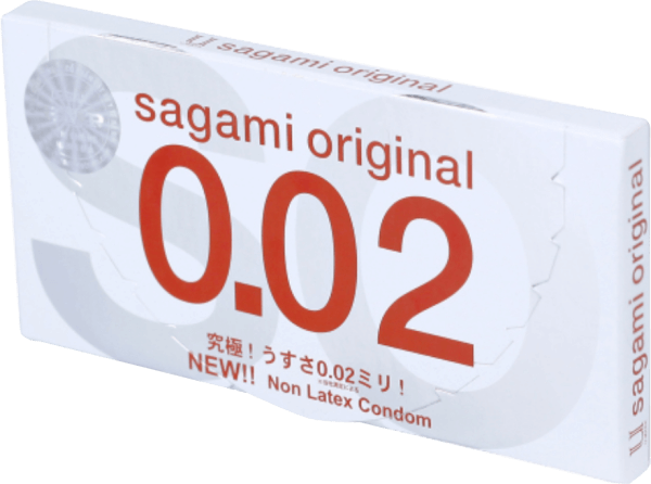 Bao cao su Sagami SAGAMI Original 0.02 hộp 2 cái