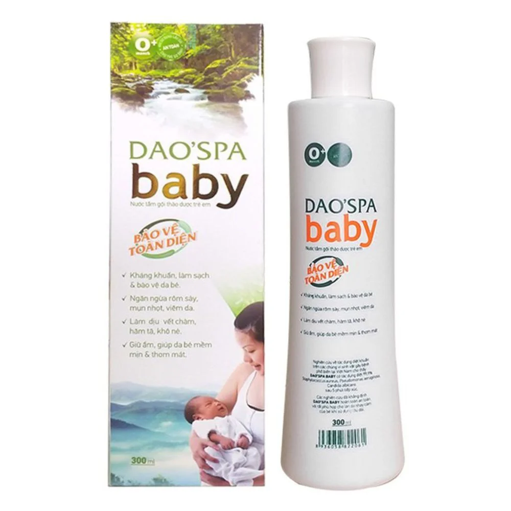 Nước Tắm gội thảo dược Trẻ em Dao'Spa Baby (300ml)