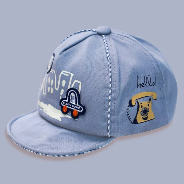 Nón bé trai Animo A2110_JK011 (1-3Y, Xanh)