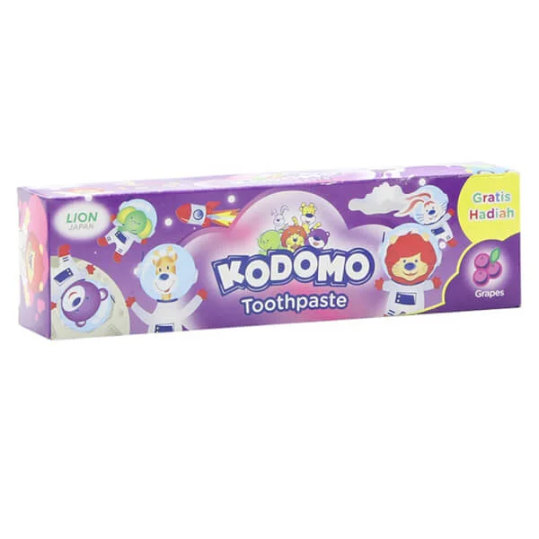 Kem đánh răng Kodomo trẻ em Nho 45g