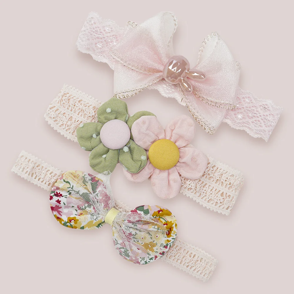 Set băng đô cho bé 3 món Animo A2110_JK029 (Nhiều màu)