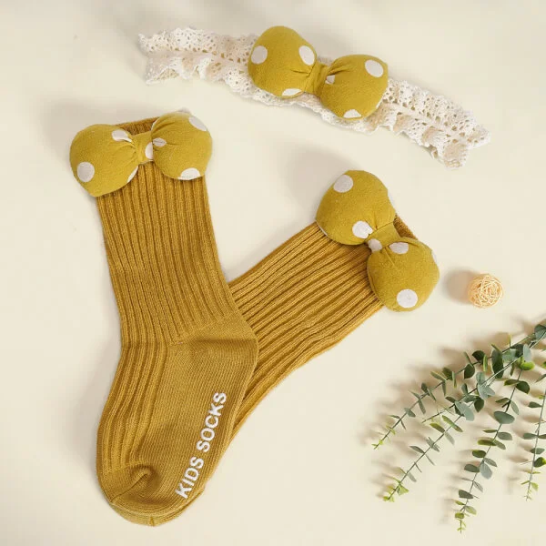 Set băng đô cho bé 3 món Animo A2110_JK026 (Vàng)