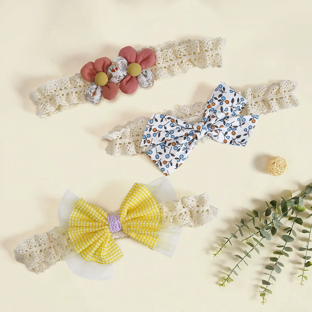 Set băng đô cho bé 3 món Animo A2110_JK024 (Vàng nhạt)