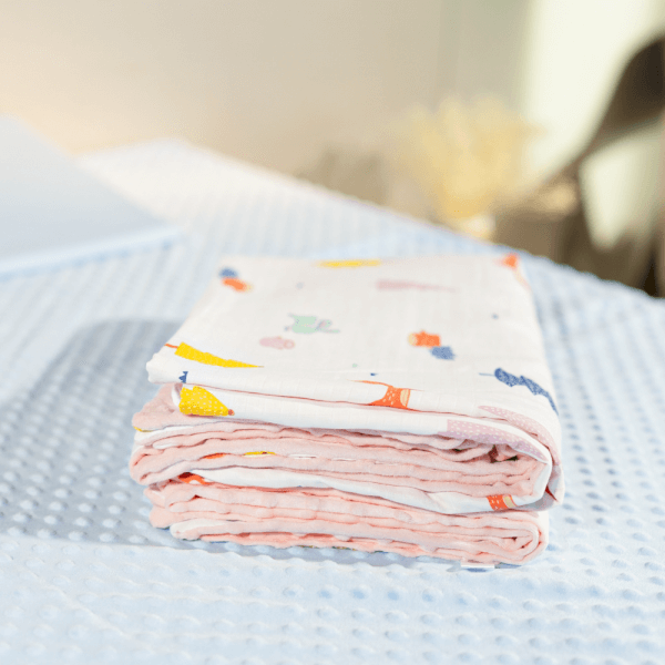 Chăn xô 2 lớp cho bé Animo B2204_MN003 (75*100cm, Hồng)