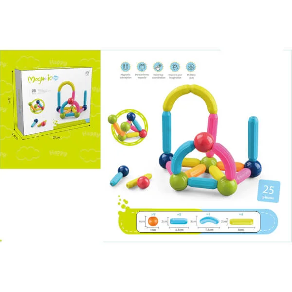 Xếp hình nam châm sáng tạo 25pcs