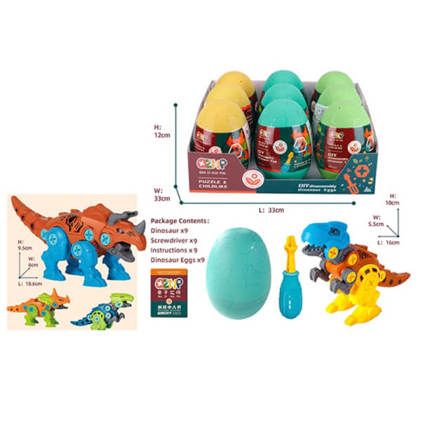 Trứng lắp ráp khủng long kèm tua vít RFD414160
