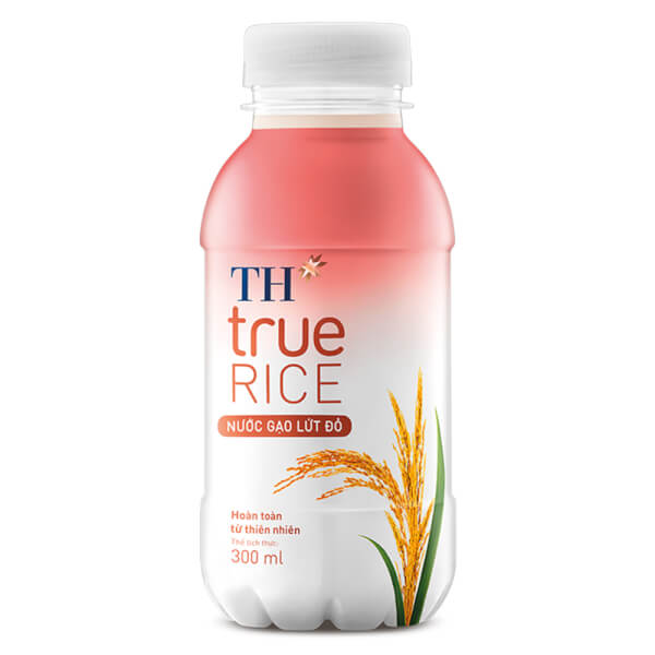 Nước Gạo Lứt Đỏ TH True Rice 300ml