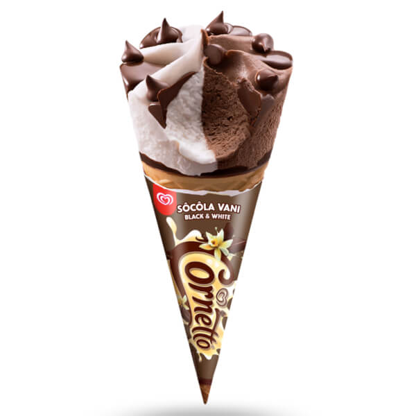 Kem Cornetto Socola Vani