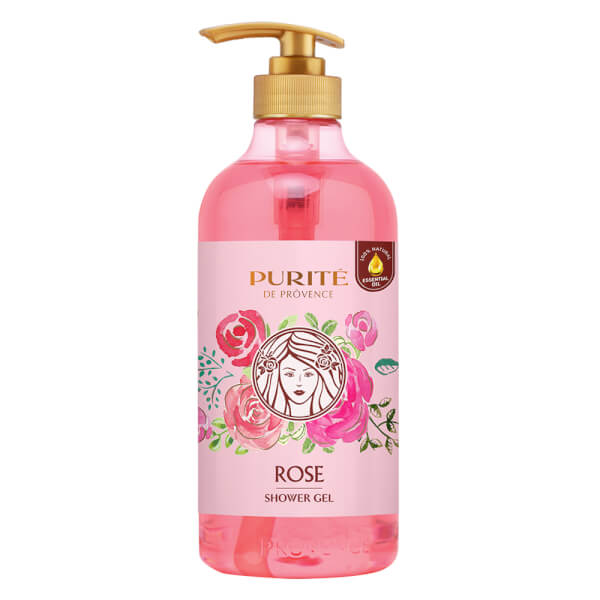 Sữa tắm Purité Hoa Hồng 850ml