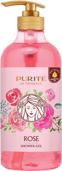 Sữa tắm Purité Hoa Hồng 850ml