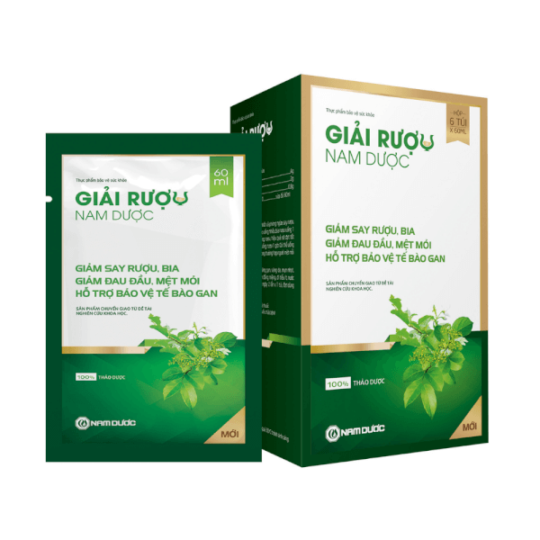 Siro hỗ trợ giải rượu Nam Dược