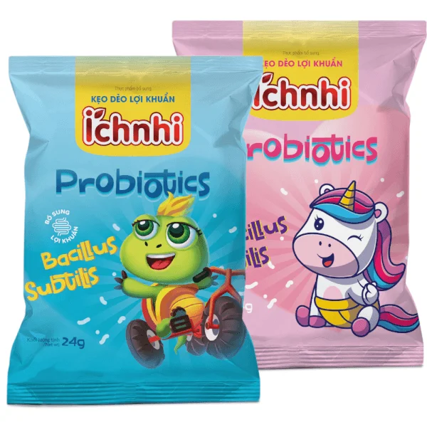 Kẹo dẻo lợi khuẩn Ích Nhi - 1 gói (giao màu ngẫu nhiên)