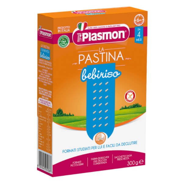 Mỳ Ý Bebiriso Plasmon 300g cho bé từ 4 tháng tuổi