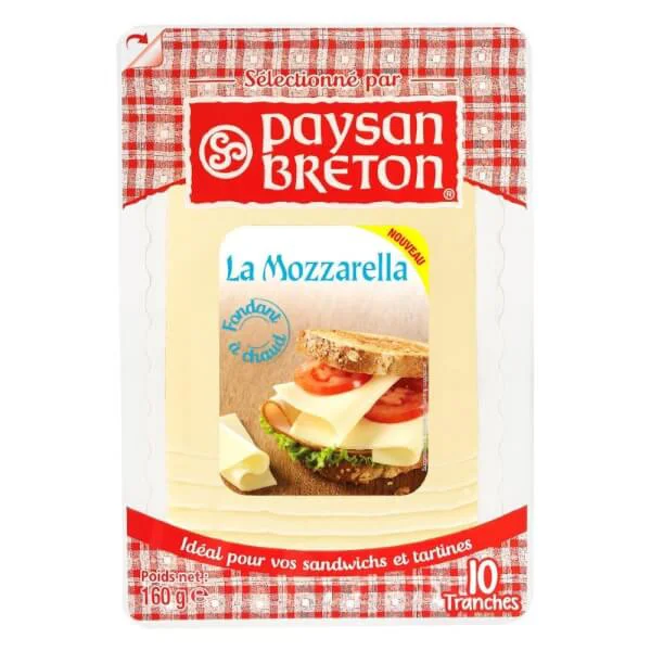 Phô mai Mozzarella PB lát 160g