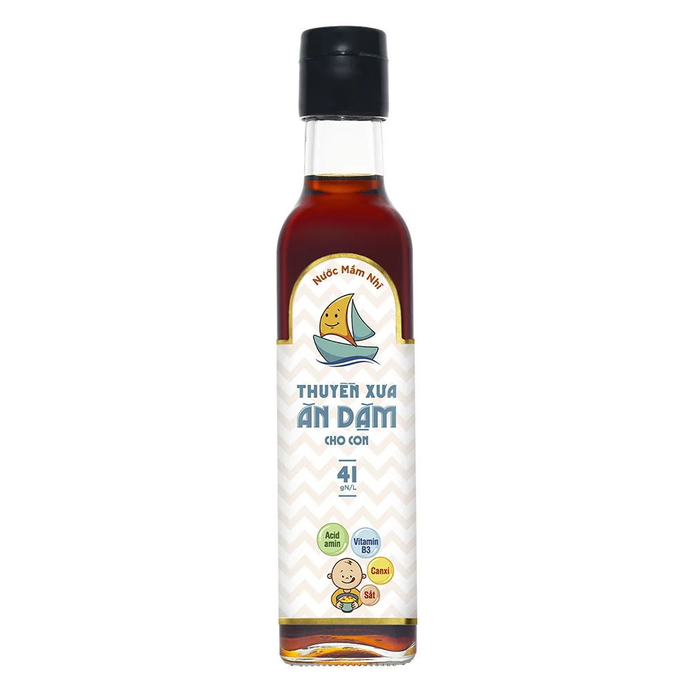 Nước Mắm Nhĩ Thuyền Xưa Ăn Dăm Cho Con 41 Độ Đạm 250ml