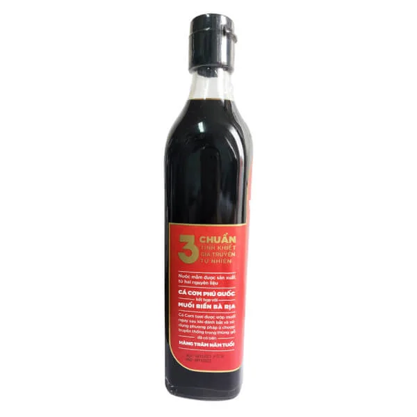 Nước Mắm Nhĩ Thuyền Xưa 33 Độ Đạm 500ml