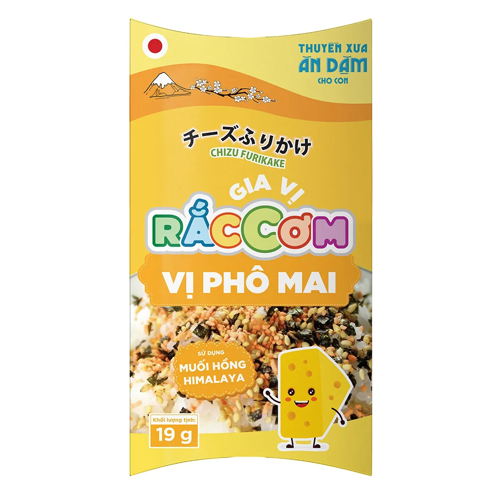 Thuyền Xưa Ăn Dặm Cho Con  - Gia vị rắc cơm  - Vị Cá Phô Mai 19gr