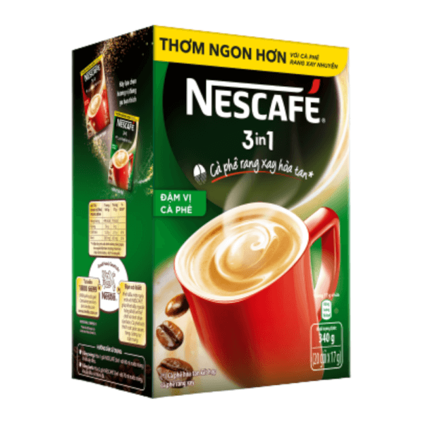 NESCAFE 3in1 Đậm vị Cà phê hộp 20x17g