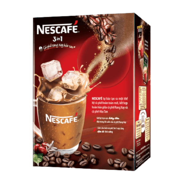 NESCAFE 3in1 Đậm đà Hài hòa hộp 20x17g