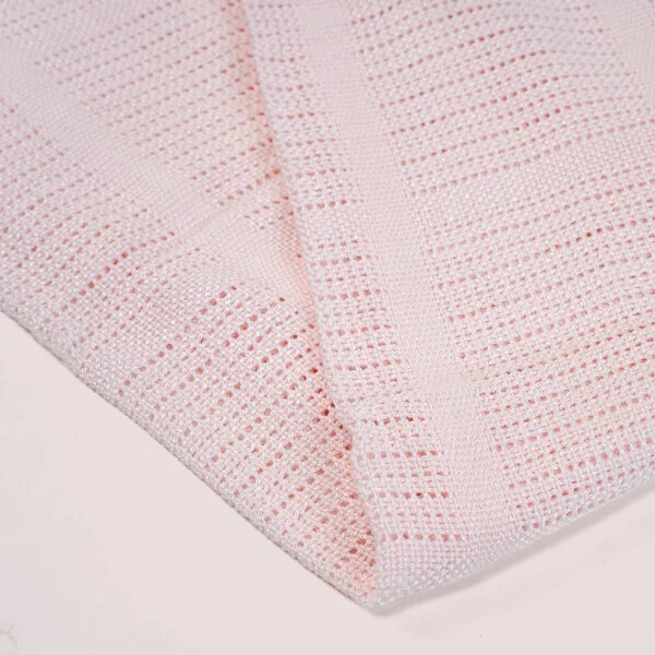 Chăn lưới sợi tre Animo B2203_BR001 (70x90cm,Hồng cam)