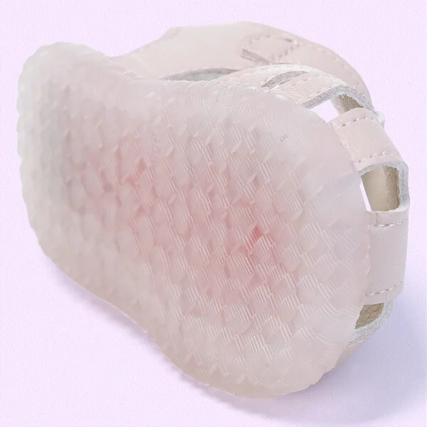 Sandal bé gái phát sáng Animo A2109_MN020 (19-21-23-25,Hồng nhạt)