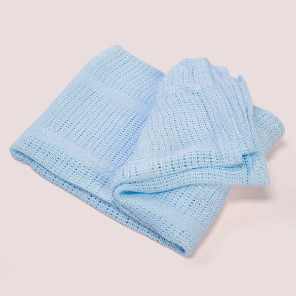 Chăn lưới sợi tre Animo B2203_BR001 (70x90cm,Xanh)