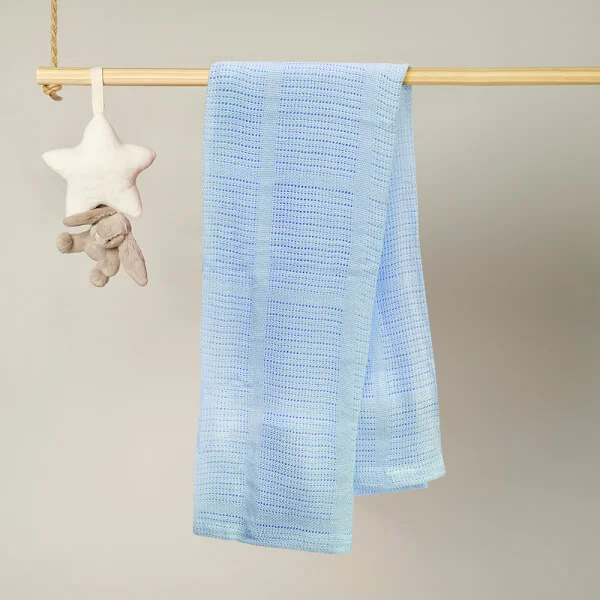 Chăn lưới sợi tre Animo B2203_BR001 (70x90cm,Xanh)