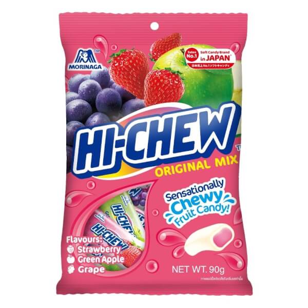 Kẹo mềm Morinaga Hi-chew Trái cây tự nhiên (90g)