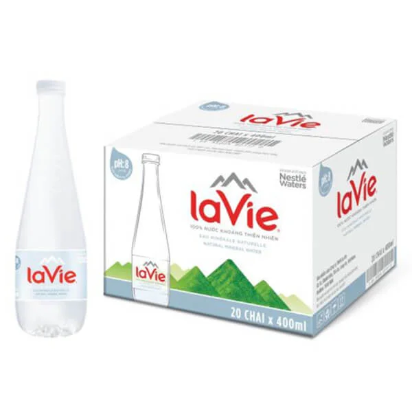 Nước Khoáng La Vie Premium 0.4L