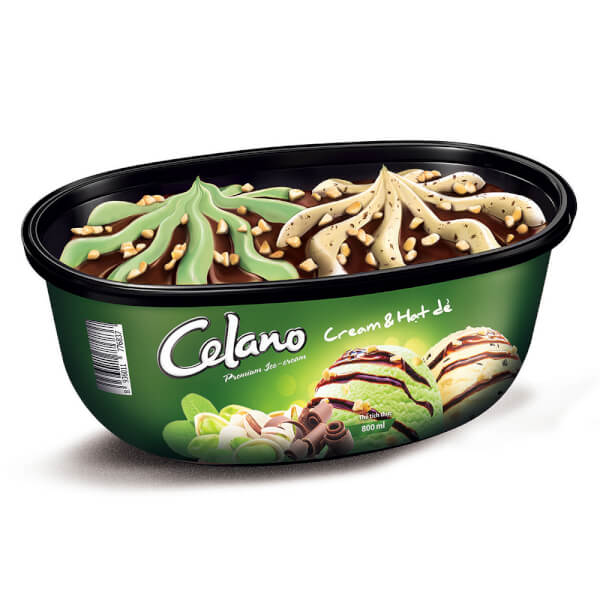 Kem Hộp cao cấp Celano Cream - Pistachio – 800ml