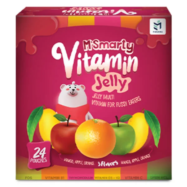 Thạch Jelly bổ sung Vitamin cho bé M