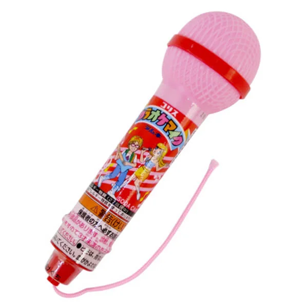 Kẹo soda kèm hộp hình micro ca hát