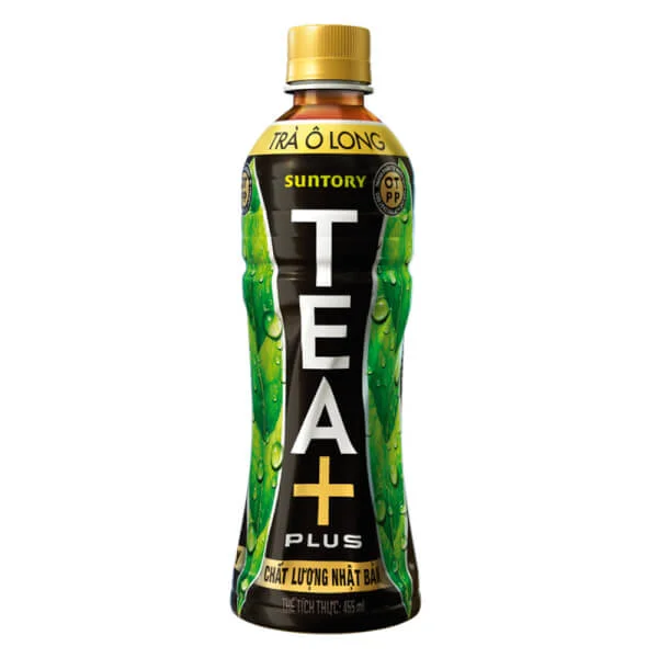 Trà Ô long Tea Plus 455ml