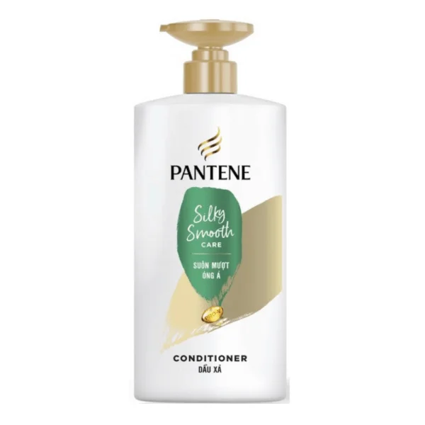 Dầu xả Pantene suôn mượt óng ả chai 650ml